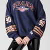 FURST OF A KIND VINTAGE SPLICED JERSEY SLEEVE AND BACK SWEATSHIRT