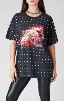 FURST OF A KIND VINTAGE ALLOVER STUDDED TEE