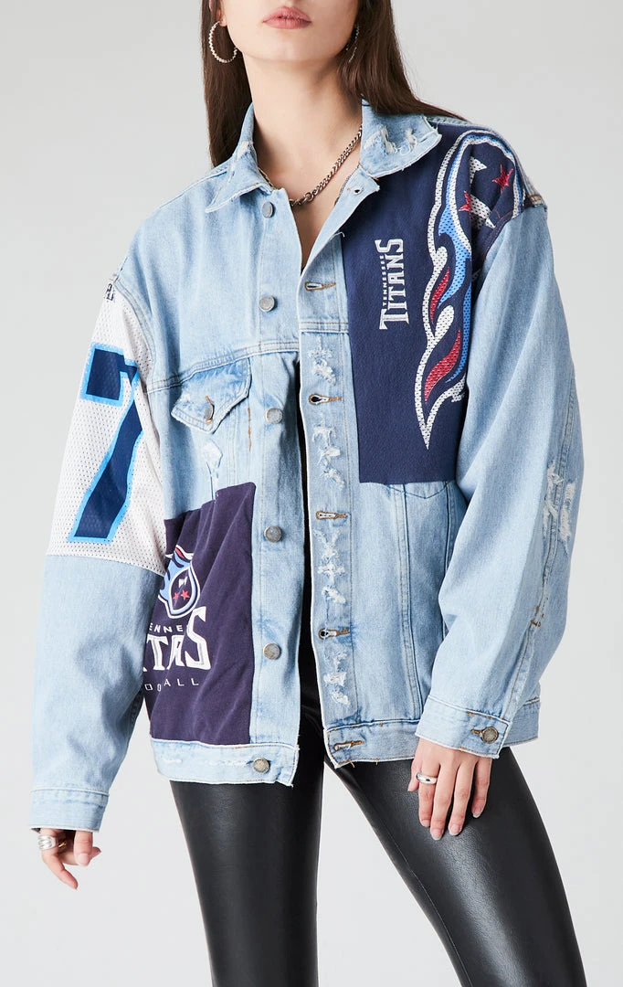 FURST OF A KIND VINTAGE SPLICED PATCHWORK DENIM JACKET 3 FURST OF A KIND VINTAGE SPLICED PATCHWORK DENIM JACKET