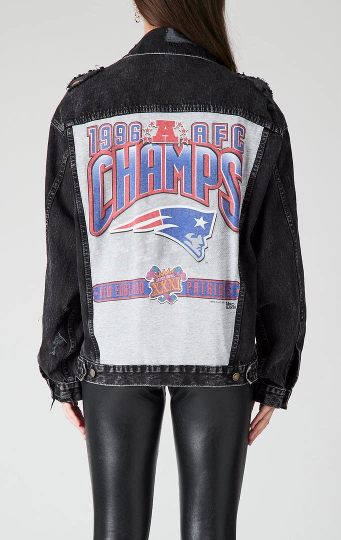 FURST OF A KIND VINTAGE GRAPHIC BACK INSERT DENIM JACKET VINTAGE DENIM JACKETS 3 FURST OF A KIND VINTAGE GRAPHIC BACK INSERT DENIM JACKET VINTAGE DENIM JACKETS