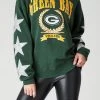 FURST OF A KIND VINTAGE SILVER STAR PATCH SWEATSHIRT VINTAGE NFL