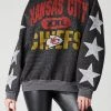 FURST OF A KIND SALE VINTAGE OVERDYE STAR PATCH SWEATSHIRT