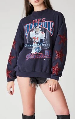 FURST OF A KIND VINTAGE RED STAR PATCH SWEATSHIRT