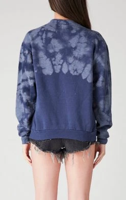 FURST OF A KIND VINTAGE NFL VINTAGE BLEACH SPIRAL SWEATSHIRT