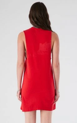 FURST OF A KIND VINTAGE CHAIN TRIM SLEEVELESS DRESS