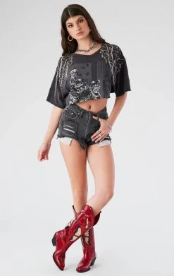 FESTIVAL JEFFREY CAMPBELL FLY-AWAY WESTERN BOOT