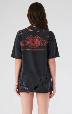 FURST OF A KIND VINTAGE MULTI DRAPED CHAIN TEE