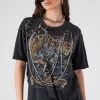 FURST OF A KIND VINTAGE MULTI DRAPED CHAIN TEE