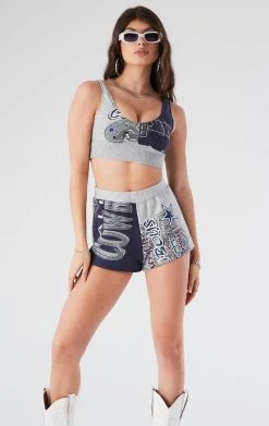 FURST OF A KIND VINTAGE SPLICED TANK AND SHORT SET VINTAGE NFL 8 FURST OF A KIND VINTAGE SPLICED TANK AND SHORT SET VINTAGE NFL