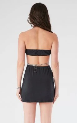 FURST OF A KIND VINTAGE CUT OUT CHAIN HALTER DRESS 7 FURST OF A KIND VINTAGE CUT OUT CHAIN HALTER DRESS