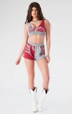 FURST OF A KIND VINTAGE SPLICED TANK AND SHORT SET