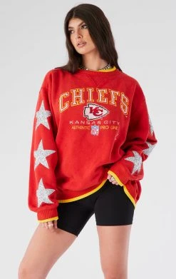 FURST OF A KIND VINTAGE SILVER STAR PATCH SWEATSHIRT