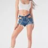 FURST OF A KIND VINTAGE CUT OUT CHAIN DENIM SHORTS FESTIVAL