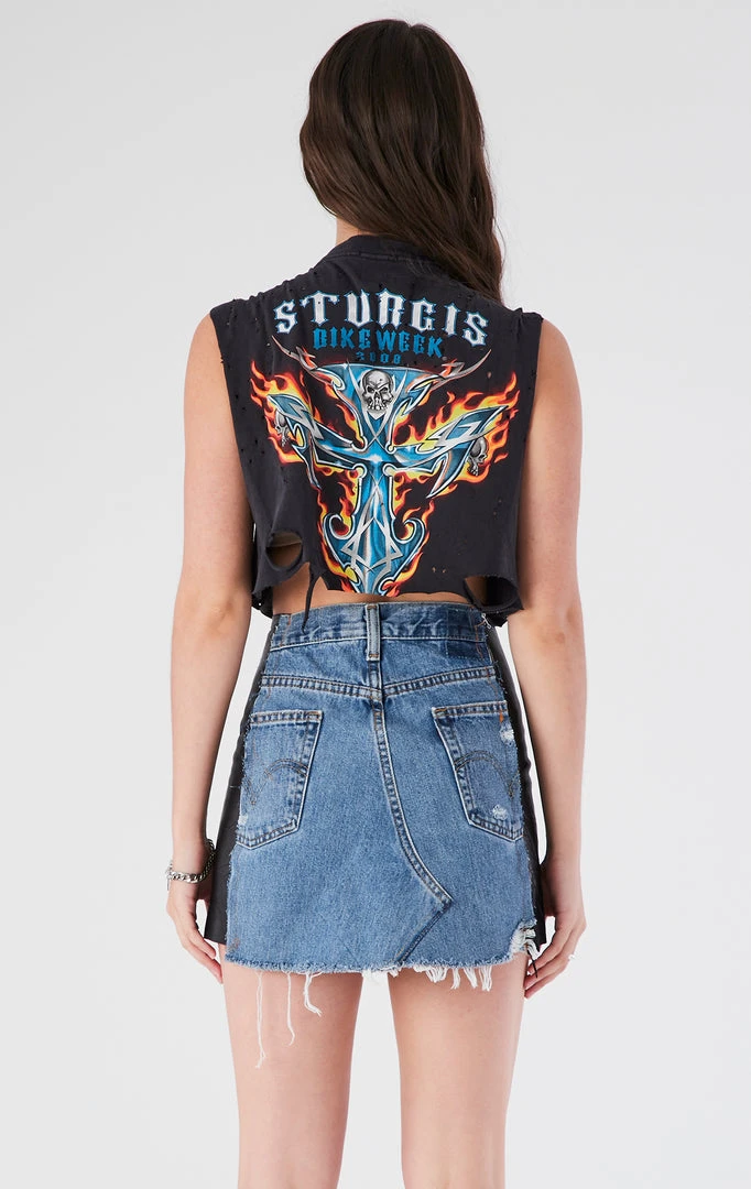 FURST OF A KIND VINTAGE DANGLING CHAIN SLEEVELESS TEE 5 FURST OF A KIND VINTAGE DANGLING CHAIN SLEEVELESS TEE