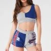 FURST OF A KIND VINTAGE NFL VINTAGE SPLICED TANK AND SHORT SET