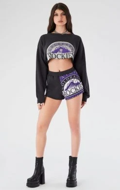 FURST OF A KIND REWORKED SETS VINTAGE SWEATSHIRT AND SHORT SET