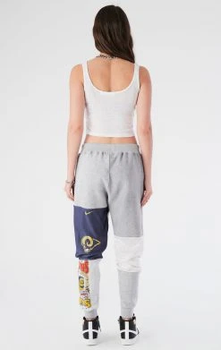 FURST OF A KIND VINTAGE SPLICED PATCHWORK SWEATPANTS VINTAGE NFL