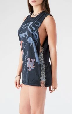 FURST OF A KIND VINTAGE CHAIN LADDER SIDE SLEEVELESS TEE VINTAGE SPORTS