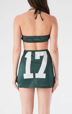 FURST OF A KIND VINTAGE DRESSES VINTAGE CUT OUT JERSEY HALTER DRESS