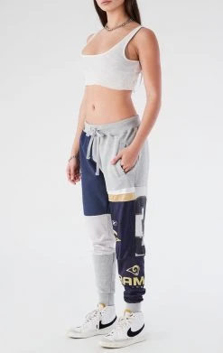 FURST OF A KIND VINTAGE SPLICED PATCHWORK SWEATPANTS VINTAGE NFL 8 FURST OF A KIND VINTAGE SPLICED PATCHWORK SWEATPANTS VINTAGE NFL