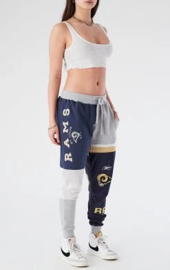 FURST OF A KIND VINTAGE SPLICED PATCHWORK SWEATPANTS VINTAGE NFL