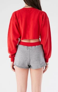 FURST OF A KIND VINTAGE NFL VINTAGE SWEATSHIRT AND SHORT SET