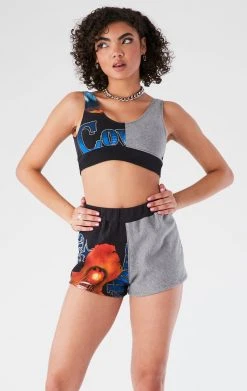 FURST OF A KIND VINTAGE SPLICED TANK AND SHORT SET VINTAGE NFL