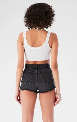 FURST OF A KIND VINTAGE JERSEY PATCH DENIM SHORTS VINTAGE DENIM SHORTS 7 FURST OF A KIND VINTAGE JERSEY PATCH DENIM SHORTS VINTAGE DENIM SHORTS