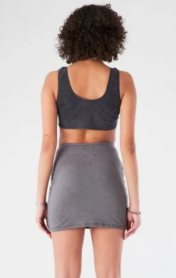 FURST OF A KIND VINTAGE WATERFALL CHAIN FRONT SKIRT