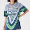 FURST OF A KIND VINTAGE TIE DYE NFL TEE VINTAGE NFL 1 FURST OF A KIND VINTAGE TIE DYE NFL TEE VINTAGE NFL