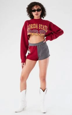 FURST OF A KIND VINTAGE SWEATSHIRT AND SHORT SET