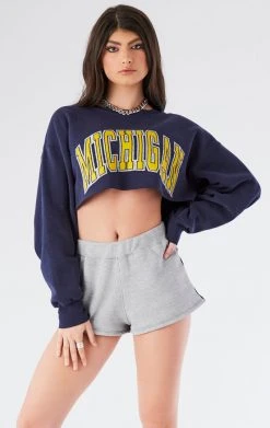 FURST OF A KIND VINTAGE SWEATSHIRT AND SHORT SET VINTAGE COLLEGE