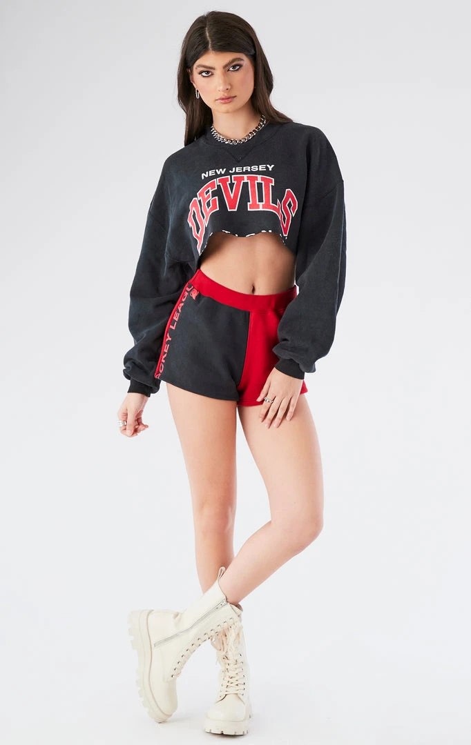 FURST OF A KIND VINTAGE SWEATSHIRT AND SHORT SET VINTAGE SPORTS 4 FURST OF A KIND VINTAGE SWEATSHIRT AND SHORT SET VINTAGE SPORTS