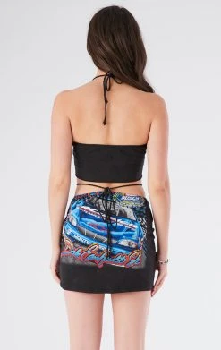 FURST OF A KIND REWORKED SETS VINTAGE HALTER TOP AND SKIRT SET 7 FURST OF A KIND REWORKED SETS VINTAGE HALTER TOP AND SKIRT SET