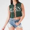 FURST OF A KIND VINTAGE CHAIN LACE UP SLEEVELESS TEE VINTAGE CHAINS 2 FURST OF A KIND VINTAGE CHAIN LACE UP SLEEVELESS TEE VINTAGE CHAINS