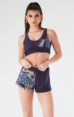 FURST OF A KIND VINTAGE NFL VINTAGE SPLICED TANK AND SHORT SET