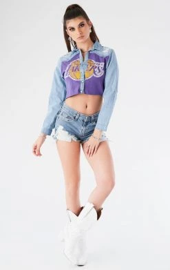 FURST OF A KIND VINTAGE TEE PANEL CHAMBRAY