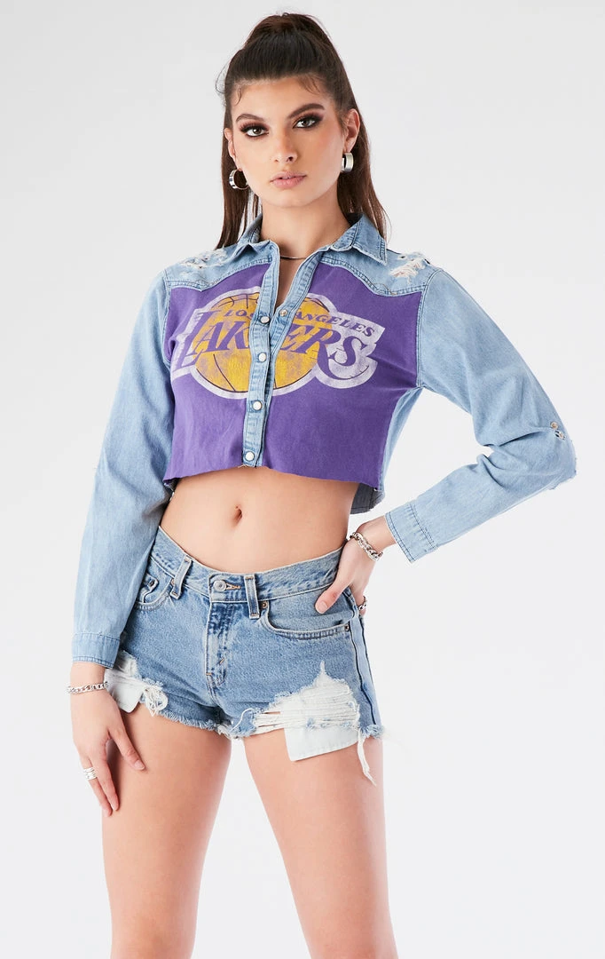 FURST OF A KIND VINTAGE TEE PANEL CHAMBRAY 4 FURST OF A KIND VINTAGE TEE PANEL CHAMBRAY