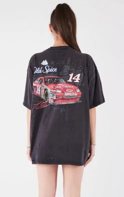 FURST OF A KIND VINTAGE MULTI DRAPED CHAIN TEE