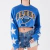 FURST OF A KIND VINTAGE STAR PATCH CROPPED SWEATSHIRT VINTAGE SPORTS 1 FURST OF A KIND VINTAGE STAR PATCH CROPPED SWEATSHIRT VINTAGE SPORTS