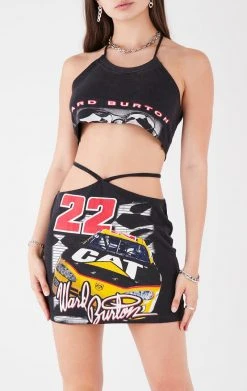 FURST OF A KIND VINTAGE HALTER TOP AND SKIRT SET