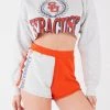 FURST OF A KIND VINTAGE COLLEGE VINTAGE SWEATSHIRT AND SHORT SET