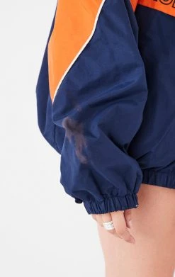 FURST OF A KIND VINTAGE NFL VINTAGE ZIP UP WINDBREAKER JACKET