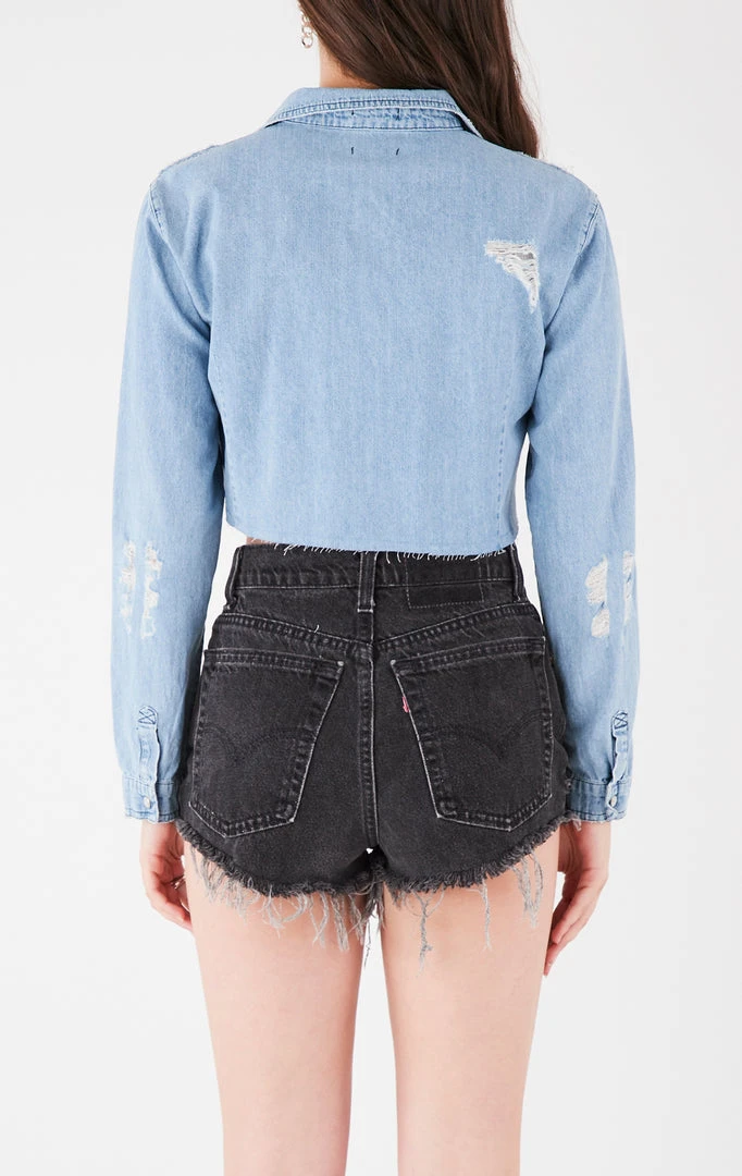 FURST OF A KIND VINTAGE COLLEGE VINTAGE TEE PANEL CHAMBRAY 4 FURST OF A KIND VINTAGE COLLEGE VINTAGE TEE PANEL CHAMBRAY