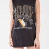 FURST OF A KIND VINTAGE RHINESTONE TRIM SLEEVELESS TEE
