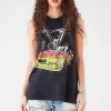 FURST OF A KIND VINTAGE V SAFETY PIN SLEEVELESS TEE