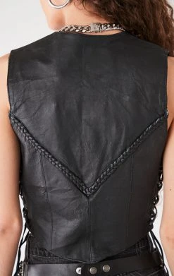 FURST OF A KIND VINTAGE LEATHER VEST 13 FURST OF A KIND VINTAGE LEATHER VEST