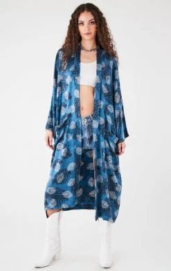 FURST OF A KIND SILK HARLEY KIMONO