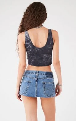 FURST OF A KIND VINTAGE CURVED SAFETY PIN TANK FESTIVAL