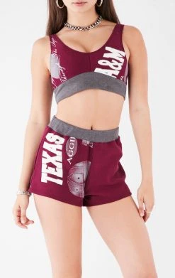 FURST OF A KIND VINTAGE TANK AND SHORT SET VINTAGE COLLEGE